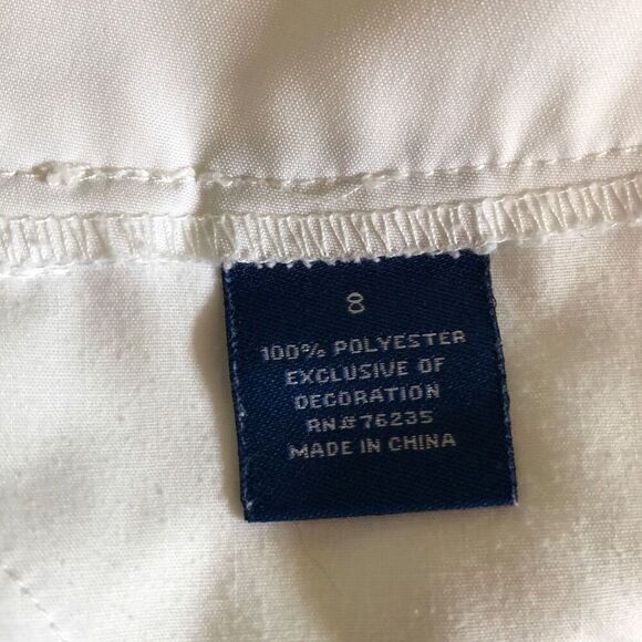 Golf America Womens Shorts Size 8 White - Picture 3 of 5